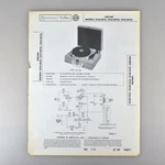 Airline GAA-861A 862A 863A Record Player Sams Photofact Service Manual 369-2. Fixed Price $9.95.