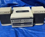 Vintage Panasonic Stereo Music System White SG-X88 Turntable Dual Cassette. Fixed Price $135.99.