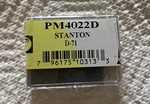 Stanton D-71 Generic Stylus Evg PM4022D. Fixed Price $21.95.