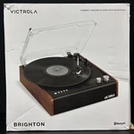 Victrola Brighton Record Player Turntable Bluetooth 3-SPEED Rca Out. Fixed Price $55.00.