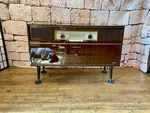 Mid Century Stereo Tube Record Player Console By Grundig - Mandello Bu. Fixed Price $2500.00.