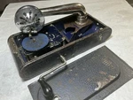 Antique Phonograph Gramophone Portable Record Player. Fixed Price $249.95.