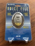 Sony Voice File Icd 50 Digital Audio Recorder Japan New In Case. Fixed Price $70.00.