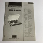 Sansui SR-636/838 Stereo Turntable Service Manual Original. Fixed Price $44.00.