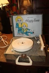 Vintage Jay Portable Record Player "blue Jeans" Case Model SP-11 1970'S. Fixed Price $25.00.