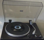 Kenwood KD-2070 Direct Drive Turntable Record Player Black 33.3/45RPM Dust Cover. Fixed Price $175.00.