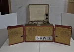 Vintage 50S Motorola Sterophonic SF15R Portable Record Player W/ Speaker 4 Speed. Fixed Price $149.99.