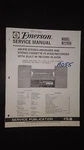Emerson M2290 Service Manual Original Book Cassette Tape Record Player. Fixed Price $22.50.