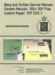 Bang & Olufsen Service Owner Manuals Schematics Electronic Repair Computer Dvd. Fixed Price $9.97.