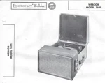 1956 Webcor 1691 Record Player Radio Photofact Manual Phono Amplifier Changer. Fixed Price $11.04.