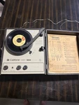 Vintage Califone 1430K Record Player Portable Phonograph Working Tested Speaker. Fixed Price $120.00.