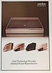 Ortofon Cartridge Sales Brochure Technical Data Sheet TM30H TM20H TM14 TMC200. Fixed Price $37.99.