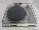 Technics SL-D202 Direct Drive Turntable Tested Powers On Record Spins No Sound. Fixed Price $299.99.