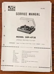 Jvc SRP-473E Record Player / Turntable Service Manual *original*. Fixed Price $29.97.