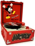 Bradford Exchange Disney Vinyl Icon Mickey Mouse Retro Sculpture Record Player. Fixed Price $119.99.