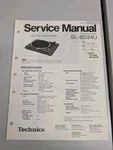 Technics SL-BD24U Auto Turntable System Service Manual D-5563. Fixed Price $54.95.