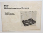 Vintage Jc Penney Mcs Series Model 683-6200 Belt Drive Turntable Owners Manual. Fixed Price $14.99.