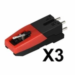 3 Pcs Vinyl Turntable Cartridge With Needle Stylus For Vintage Lp Record Player. Fixed Price $8.99.