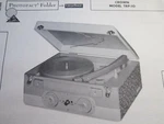 Crown TRP-10 Record Player Photofact. Fixed Price $6.50.