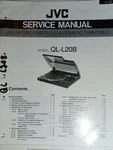 Jvc QL-L20B Turntable Service Manual Original. Fixed Price $39.99.