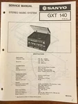 Sanyo Stereo Service Manual *original*. Fixed Price $13.98.
