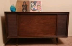 His Masters Voice New Vista Victrola Console By Rca Mid Century Modern Design. Fixed Price $1999.95.