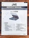 Jvc L-E30B Record Player / Turntable Service Manual *original*. Fixed Price $14.97.