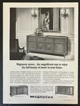 1967 Magnavox Stereo Astro-sonic Hancock Messina Century B&w Vintage Print Ad. Fixed Price $7.61.