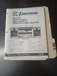 Emerson Model Mc 1433 Service Manual Original Repair Book Stereo Receiver. Fixed Price $49.99.