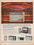 Bulova Radio Stereo 1963 Print Vinyl Full Page 10.5 X 13.5. Fixed Price $12.00.