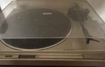 Sony PS-LX22 Silver Belt-drive Turntable W/ Dust Cover 33.3/45 Rpm Rca. Fixed Price $79.95.