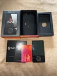 Microsoft Zune Model 1376 120GB Black Digitial MP3 Media Player No Power P/r. Fixed Price $60.00.