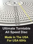 Accurate Turntable Strobe Speed Disk Record Player Pitch Best Rpm 60HZ SKU6398. Fixed Price $13.95.