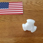 WB06X10873 008FPTFE New Oem Microwave Turntable Coupler White Genuine. Fixed Price $16.98.