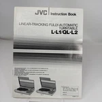 Jvc L-L1 / QL-L2 Instruction Book Manual Turntable. Fixed Price $14.00.