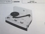 Crown TPA-106 Record Player Photofact. Fixed Price $6.50.