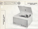 1958 Magnavox AMP-166AA Record Player Photofact Manual Phonograph Amplifier. Fixed Price $11.04.