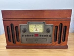 Crosley CR704C-PA Turntable Record Cd Cassette Stereo Powers On Not Playing*. Fixed Price $19.95.