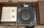 Vintage Audiotronics 300-A Portable Classroom Record Player 4-SPEED Functional. Fixed Price $50.00.