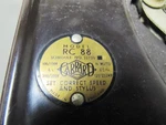 Rare Garrard Early RC88 Brass Roundel Model Tag Idler Wheel Turntable 3 Speed. Fixed Price $14.99.