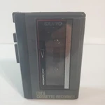 Vintage Sanyo M1012A Portable Mini Cassette Recorder Player Gray For Parts. Fixed Price $17.99.