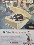 Motorola Calypso 3H24 Record Player Case Sock Hop Dance Vintage Print Ad 1957. Fixed Price $21.77.