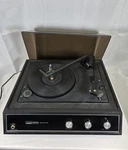 Montgomery Ward Airline Solid State Stereo Record Player. Fixed Price $49.99.