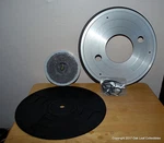 Garrard Gt 250AP Turntable Complete Platter Assembly. Fixed Price $18.00.