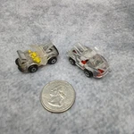 Vintage Micro Machines X-ray Clear Mercedes Benz 300SL Gull Wing 1911 Porsche. Fixed Price $19.99.