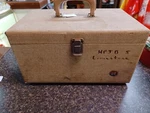 Vtg Bakelite Headphones Newcomb Audio Wwii Era Cloth Cord School Station. Fixed Price $124.99.