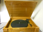 Thomas Museum Series Turntable Record Player - Model Tpc 747 Ch. Fixed Price $48.75.