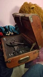 Clearclick Vintage Suitcase Turntable With Bluetooth & Usb -classic Wooden Retro. Fixed Price $100.00.