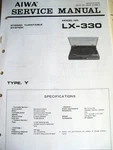 Aiwa Turntable Service Manual LX-330 In Good Shape. Fixed Price $25.00.