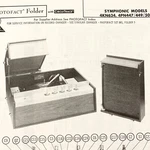 1968 Symphonic Record Player 4KN624 Wire Schematic Service Manual Vtg Original. Fixed Price $9.99.